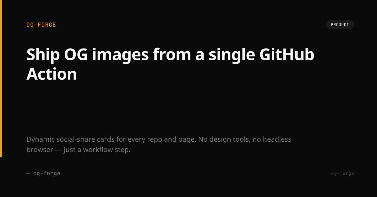 default template, dark theme